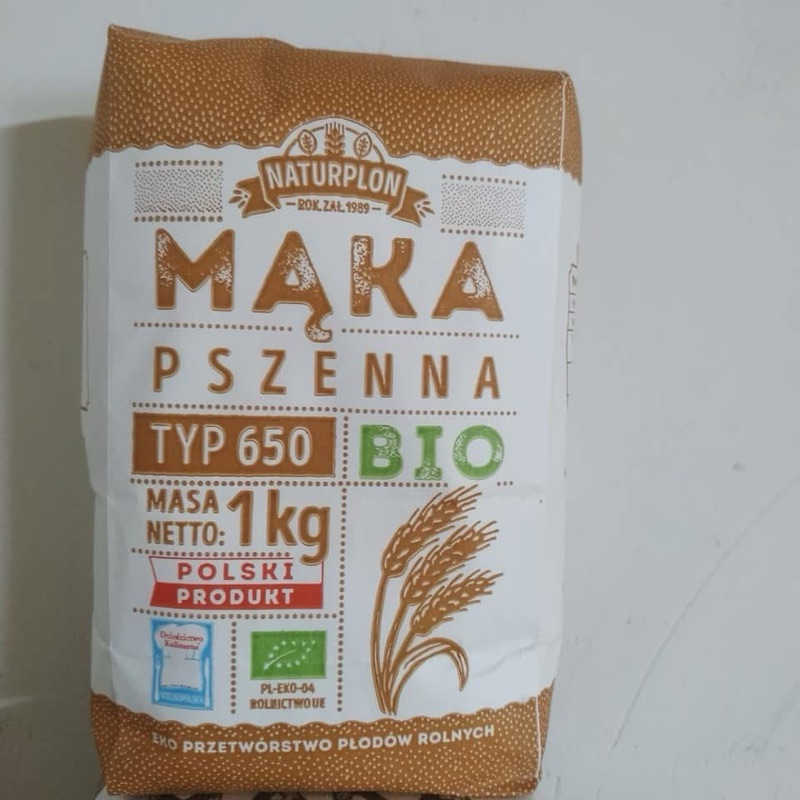 Mąka pszenna typ 650 bio