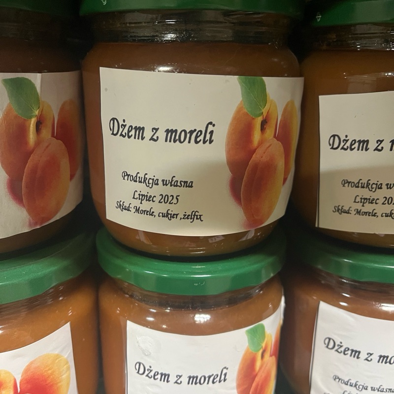 Dżem morelowy 15% cukru
