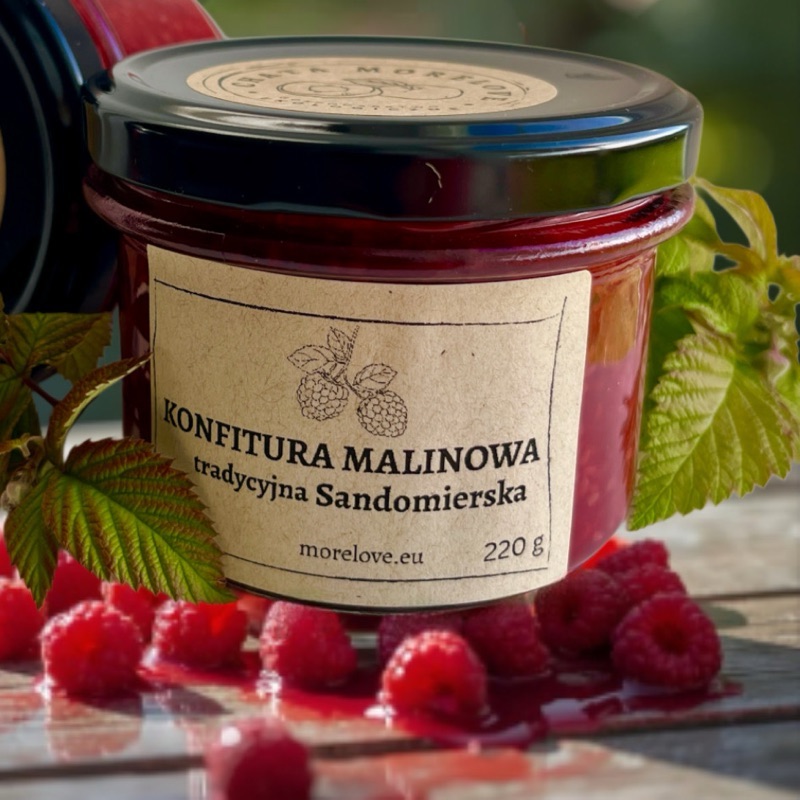 Konfitura malinowa tradycyjna Sandomierska niskocukrowa