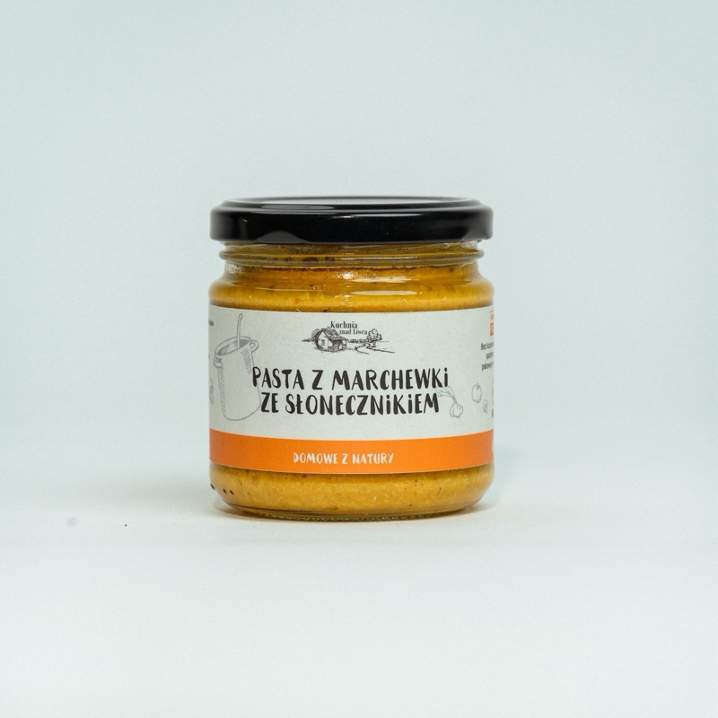Pasta z marchewki ze słonecznikiem 200 ml