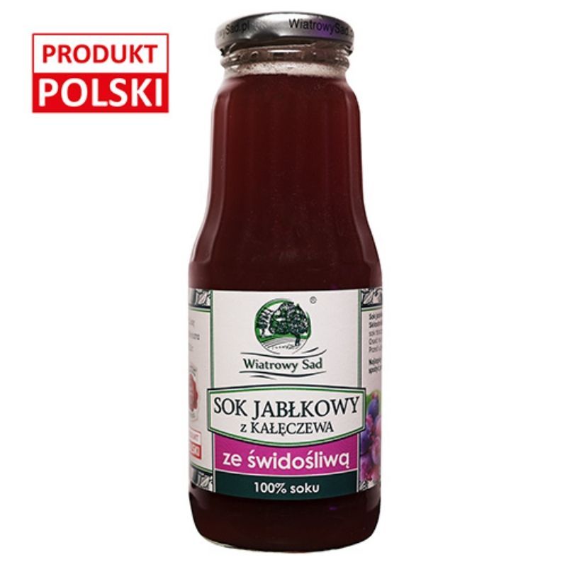 Sok jabłkowy ze świdośliwą 300ml