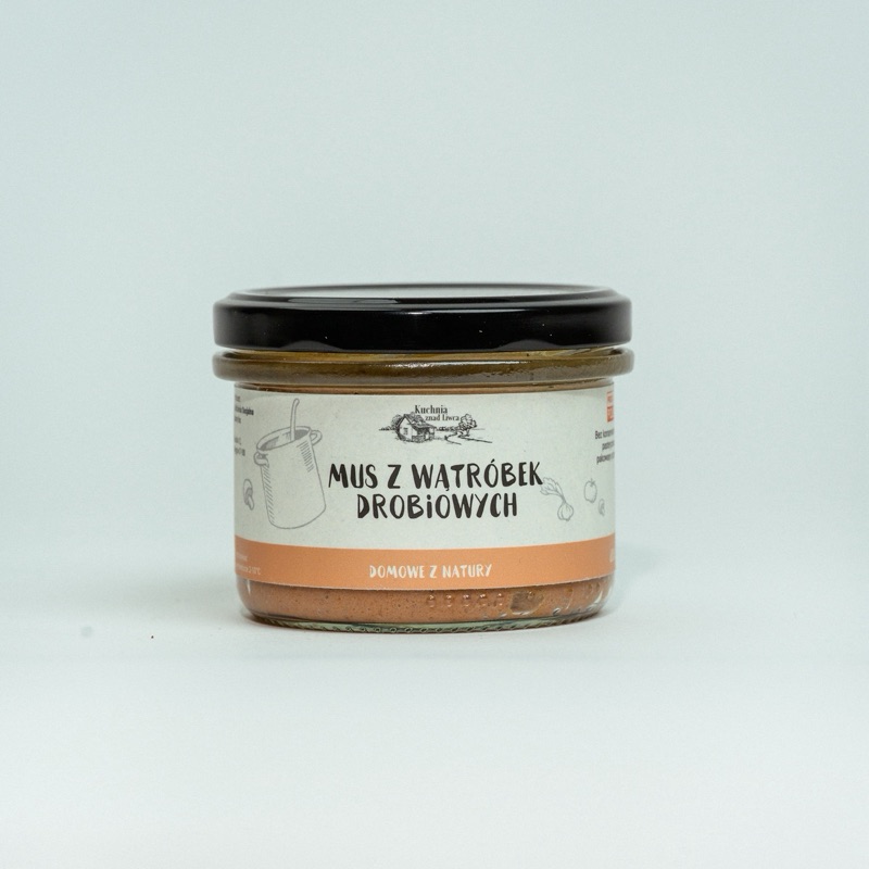 Mus z wątróbek drobiowych 200 ml