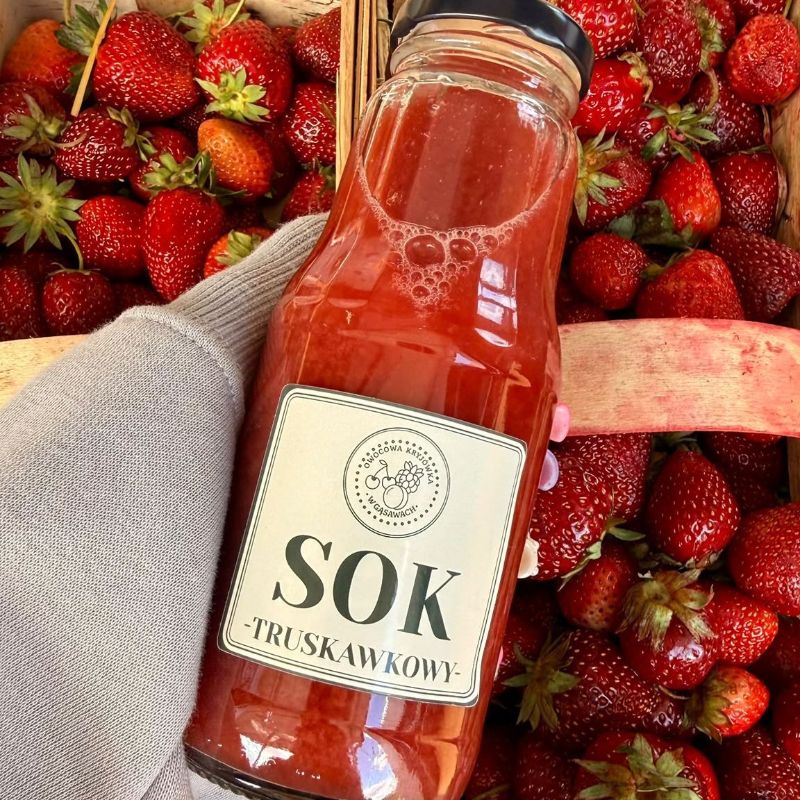Sok truskawkowy 100% 300ml