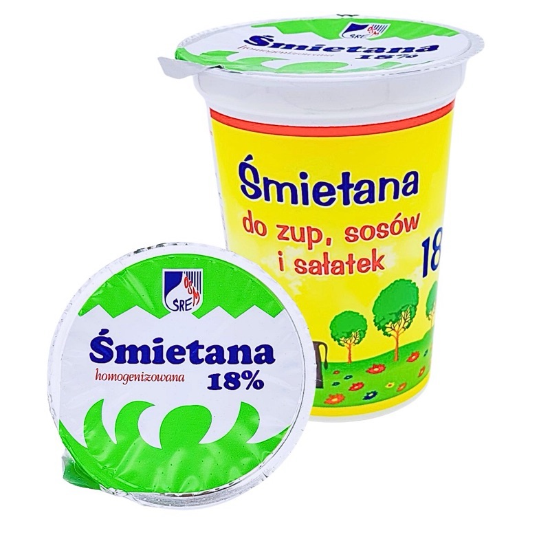 Śmietana ukwaszona 18%