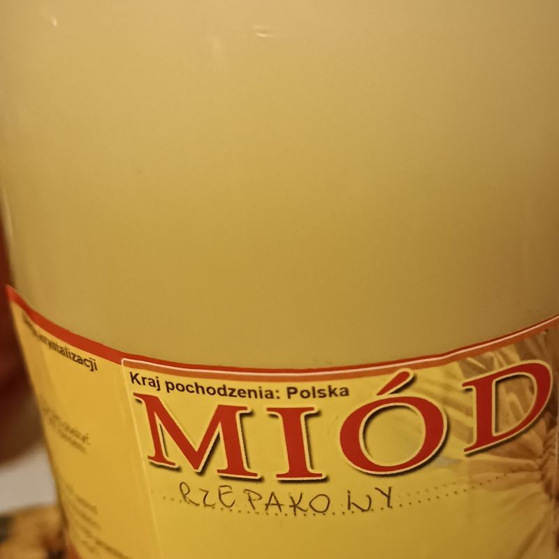 Miód rzepakowy