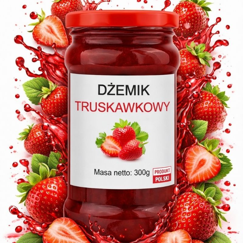Dżemik truskawkowy