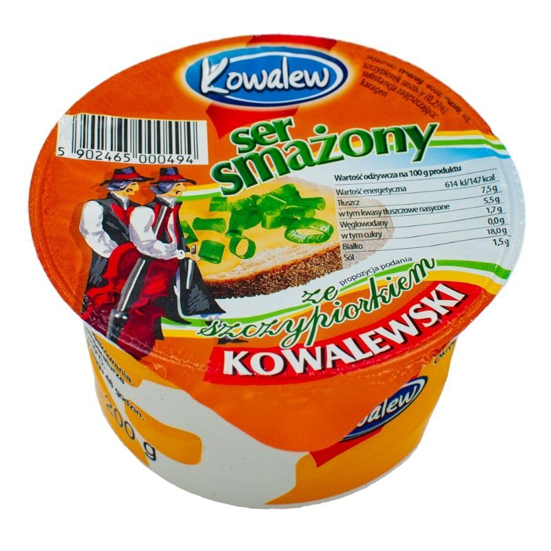 Ser smażony kowalewski ze szczypiorkiem