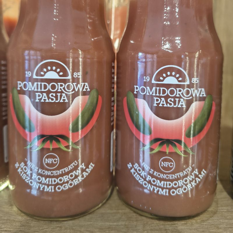 Sok Pomidorowy z kiszonym ogórkiem 