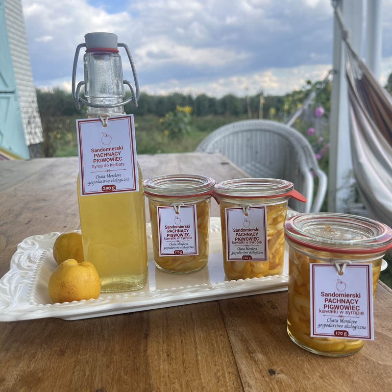 Pigwowcowe love💛aromatyczne, zdrowe dodatki do herbaty i wody