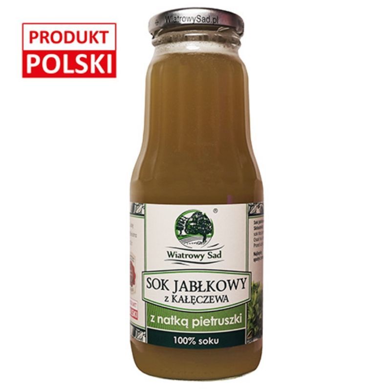 Sok jabłkowy z natką pietruszki 300ml