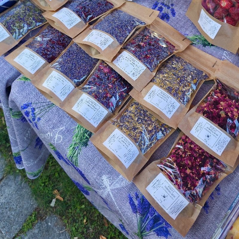 Napar (herbata ziołowa) lawenda z hibiskusem