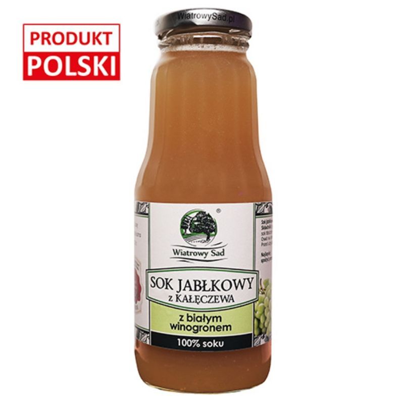 Sok jabłkowy z białym winogronem 300ml