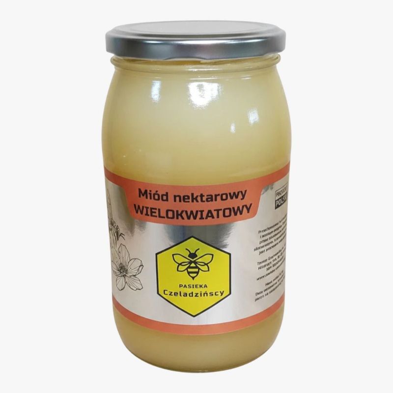 Miód WIELOKWIATOWY 1,2kg