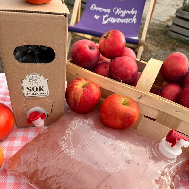Sok jabłkowy NFC 100% 3L- karton gratis 🍏