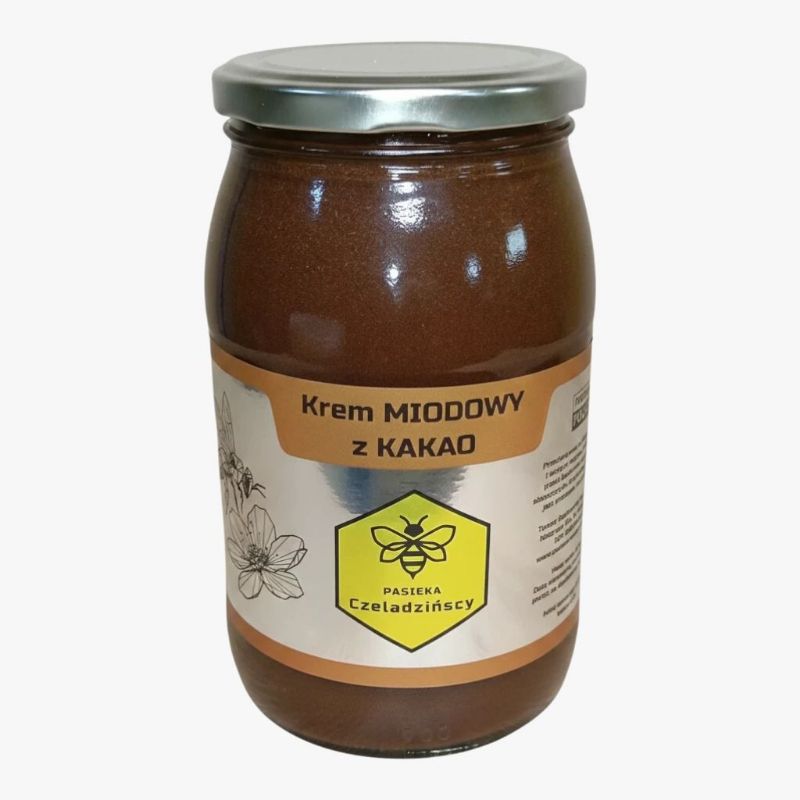Krem MIODOWY z KAKAO 1,2kg
