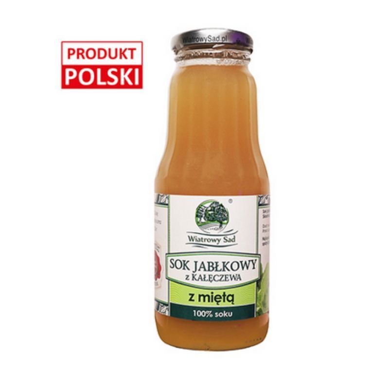 Sok jabłkowy z miętą 300ml
