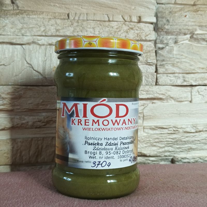 Miód kremowany z melisą