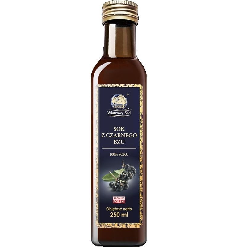 Sok z owocu czarnego bzu 250ml