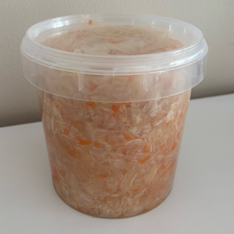 Kapusta kiszona 1kg (w wiaderku)