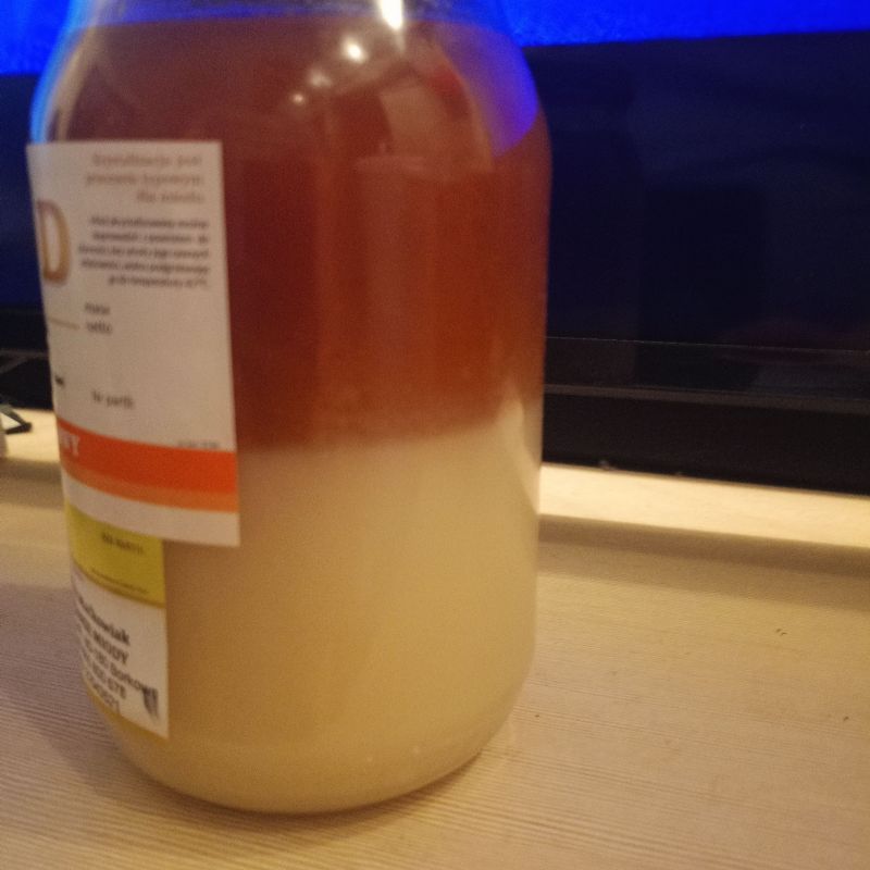 Miód mieszany rzepakowy 50. % miód z terenów leśnych 50 ,%