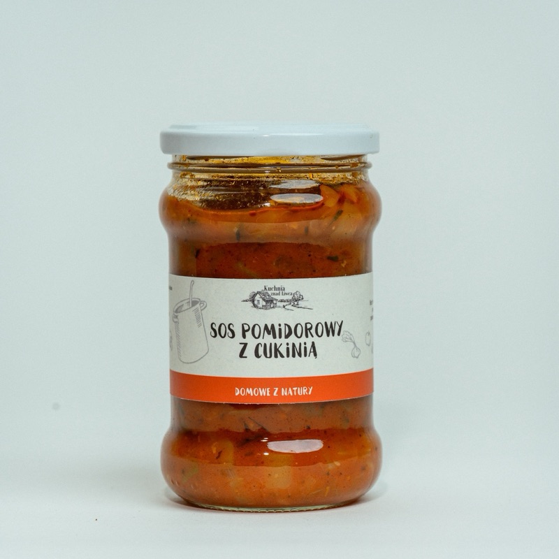 Sos pomidorowy z cukinią 330 ml