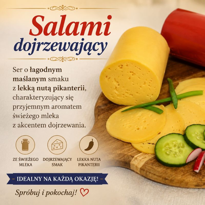 Ser salami dojrzewający 