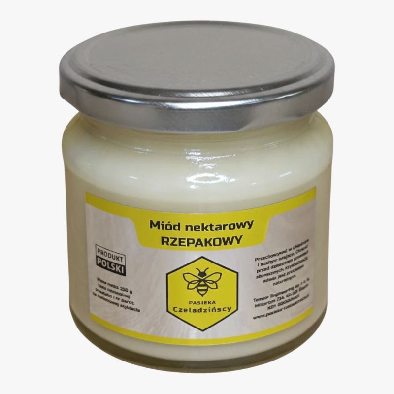 Miód RZEPAKOWY 250g