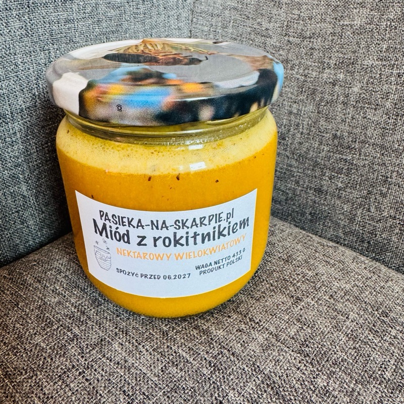 Miód leśny z rokitnikiem