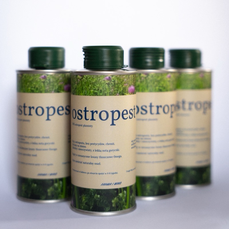 Olej z ostropestu 250ml, tłoczony na zimno