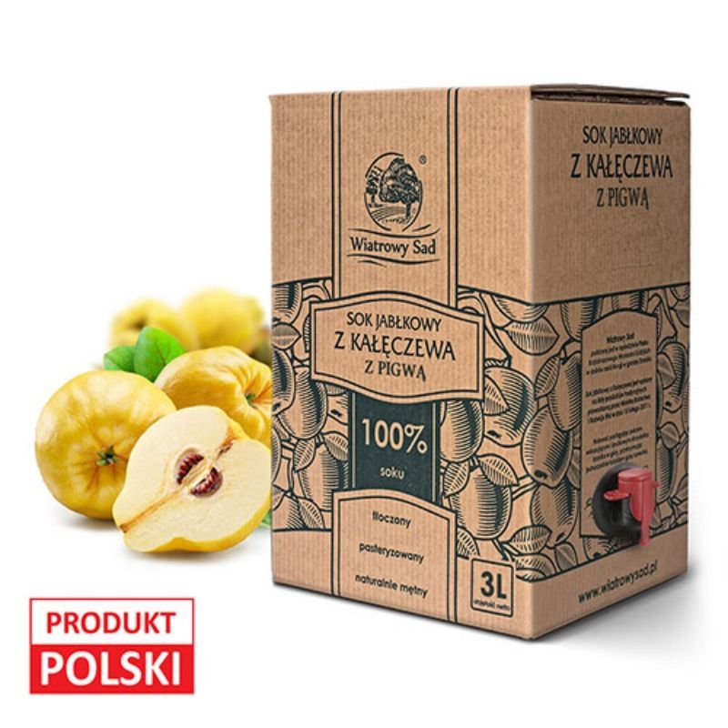 Sok jabłkowy z pigwą 3l