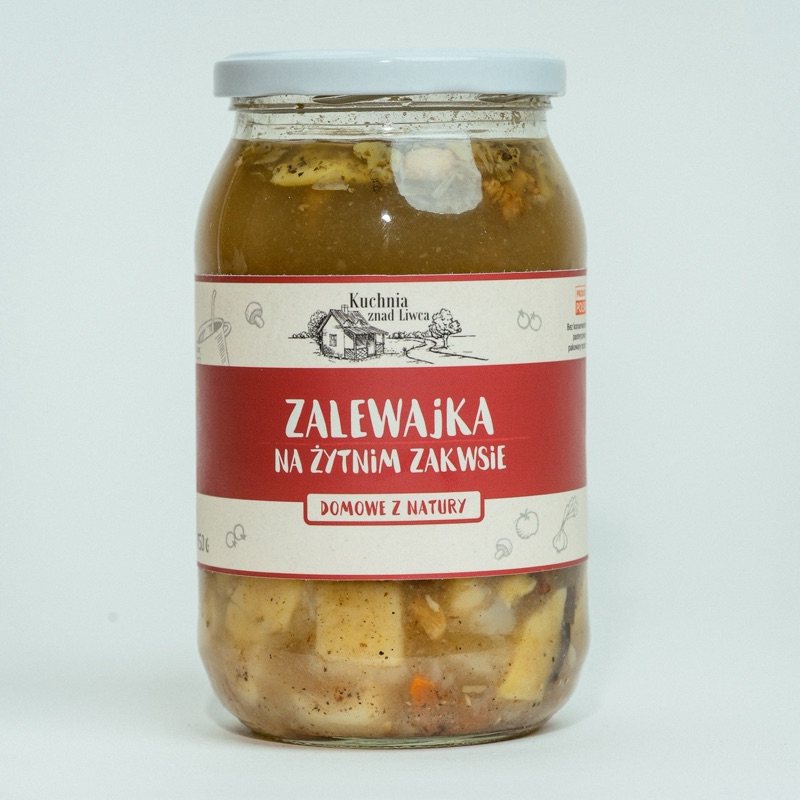 Zalewajka na żytnim zakwasie 900 ml