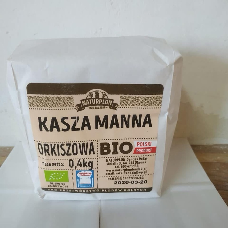 Kasza manna orkiszowa bio (400g)