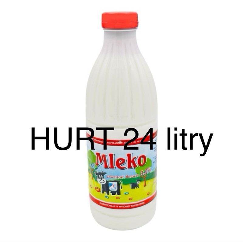 Mleko 3,2% Hurt 24 litry