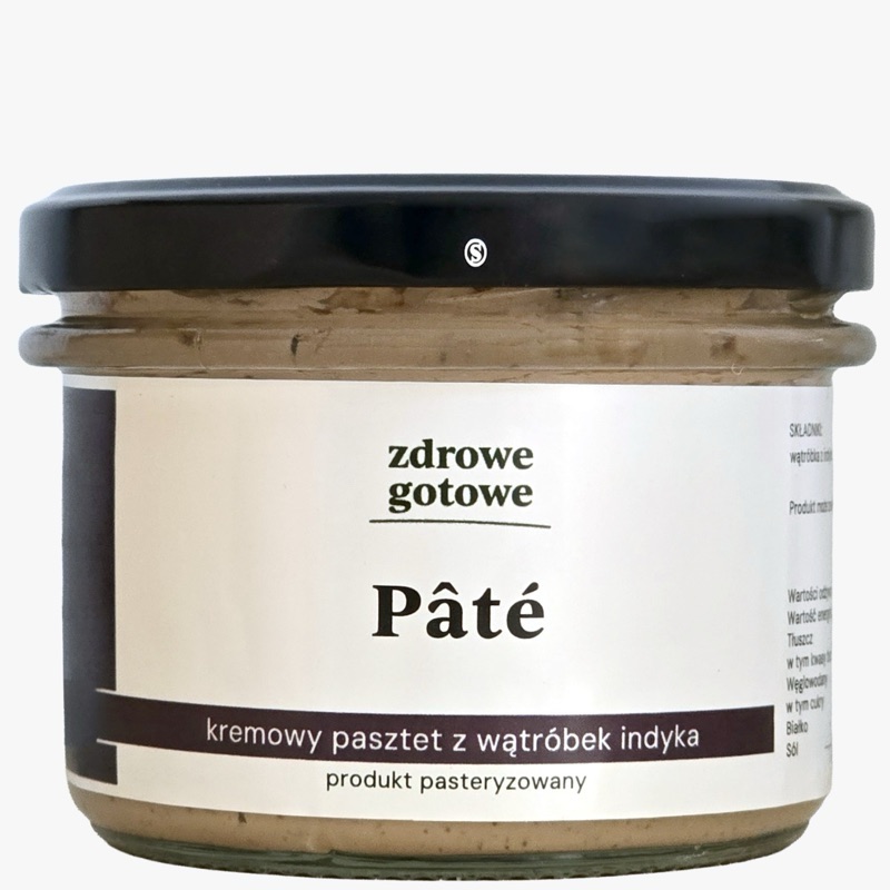 Pate- kremowy pasztet z wątróbek indyka