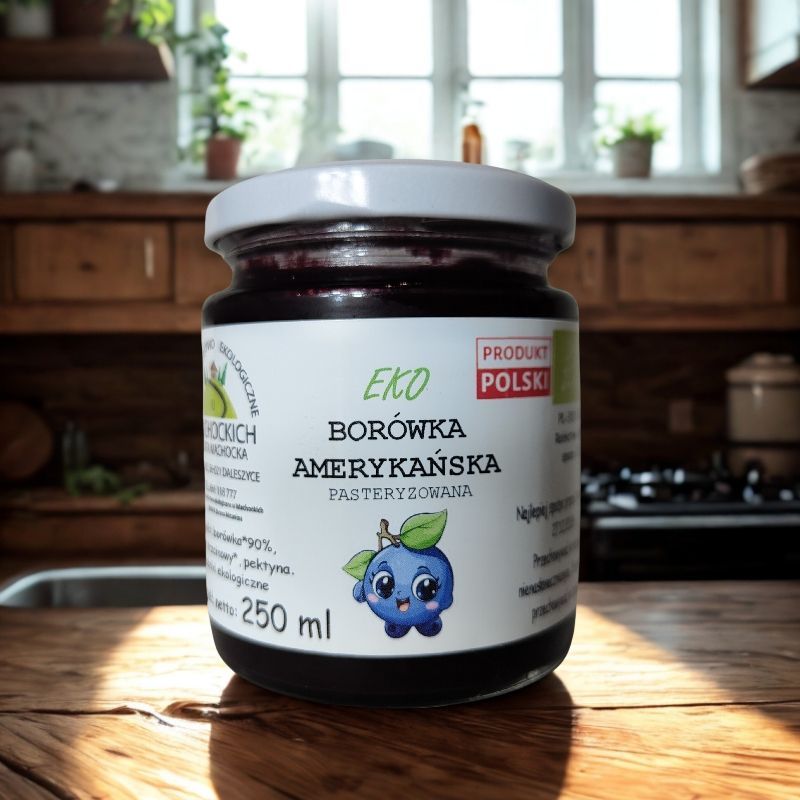 Dżem z borówki amerykańskiej