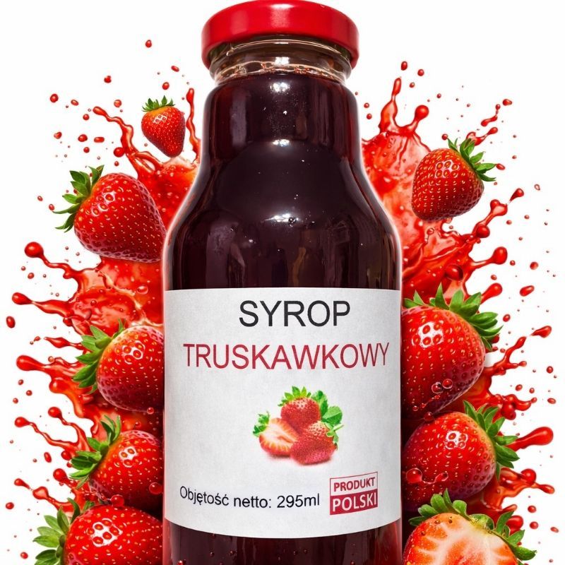Syrop truskawkowy