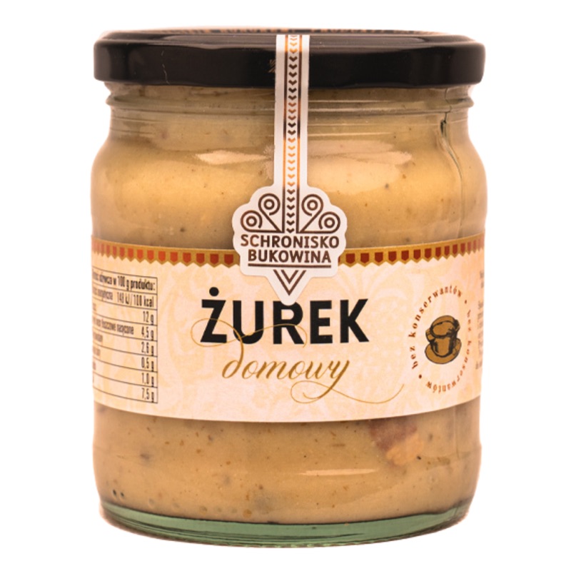 Żurek z białą kiełbasą Schronisko Bukowina - 400 ml