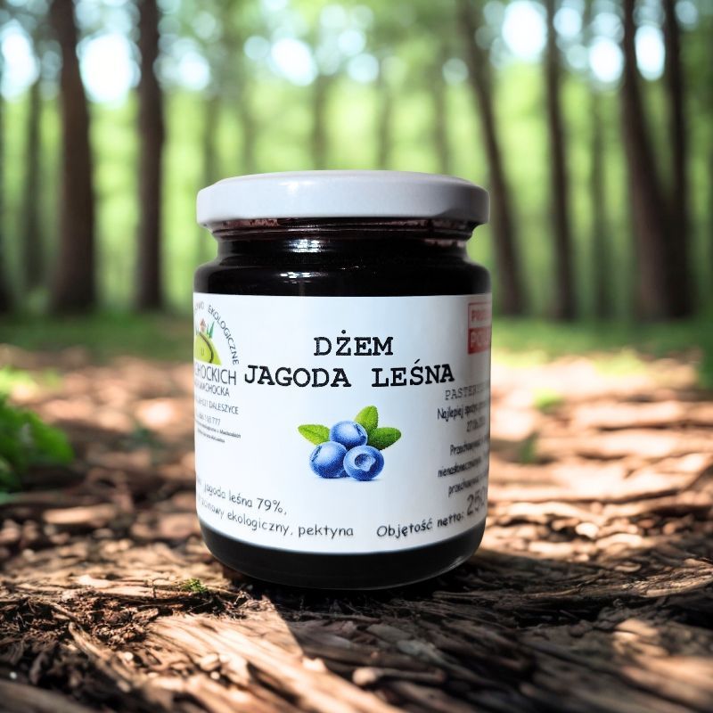 Dżem z jagody leśnej