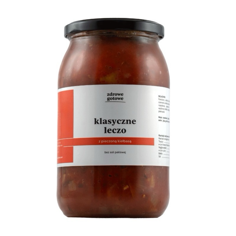 Leczo z pieczoną kiełbasą