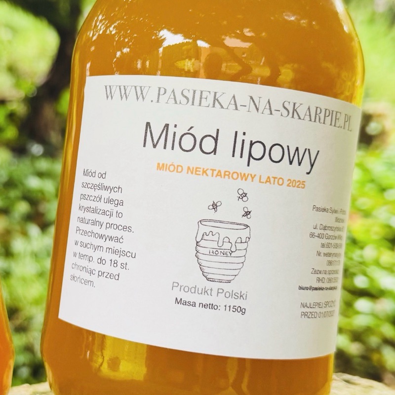 Miód lipowy nektarowy