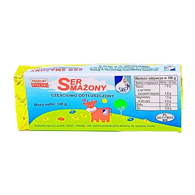 Ser smażony czysty