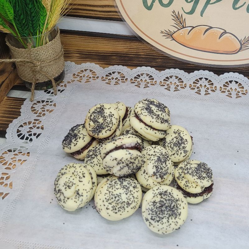 CIASTKA „BALETKI” Z MARMOLADĄ WIELOOWOCOWĄ 300g