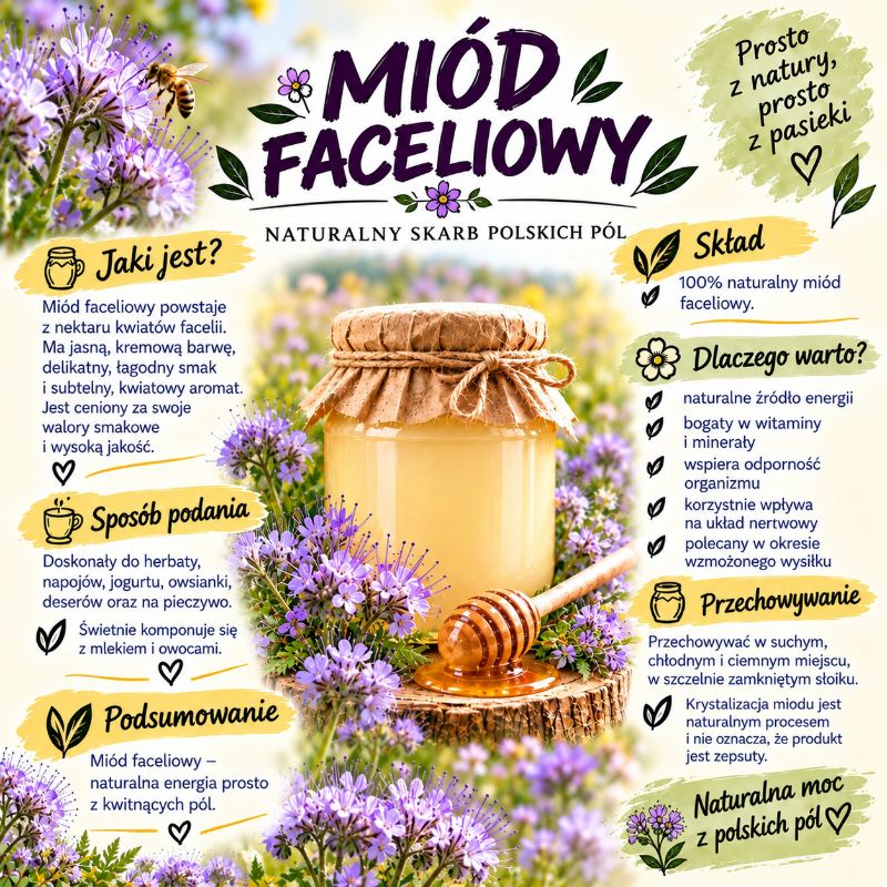 Miód Faceliowy