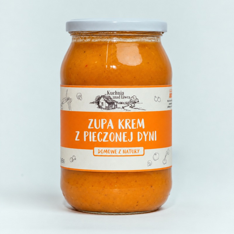 Zupa krem z pieczonej dyni