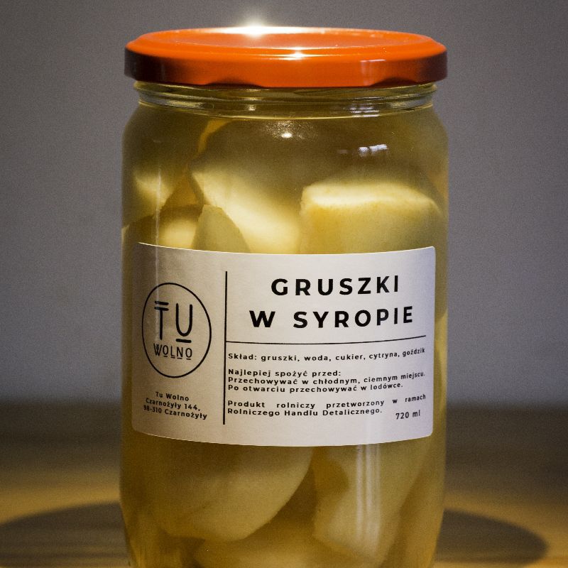 Gruszki w syropie