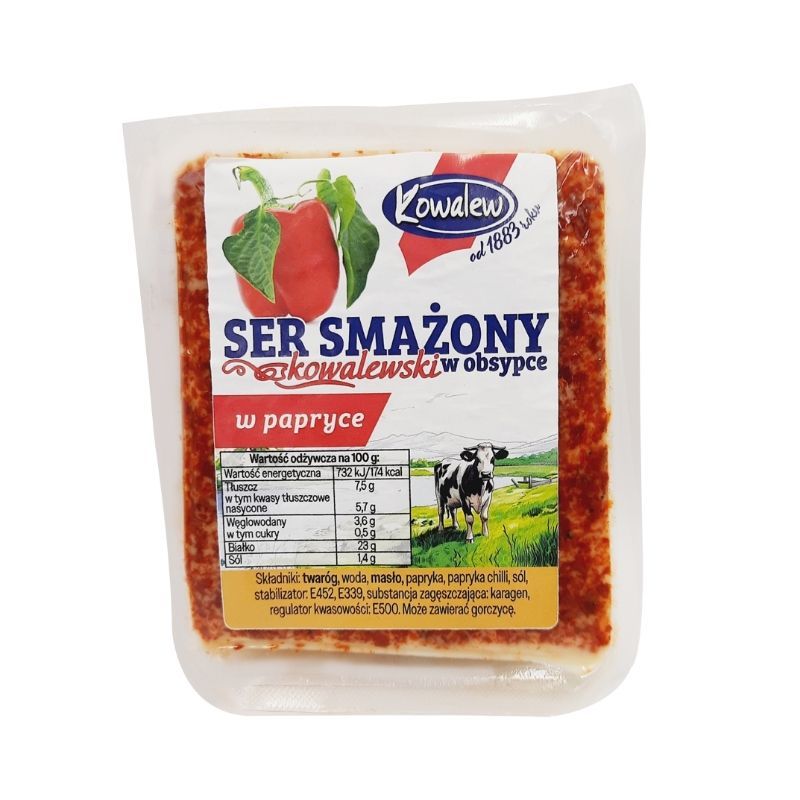 Ser smażony kowalewski w papryce