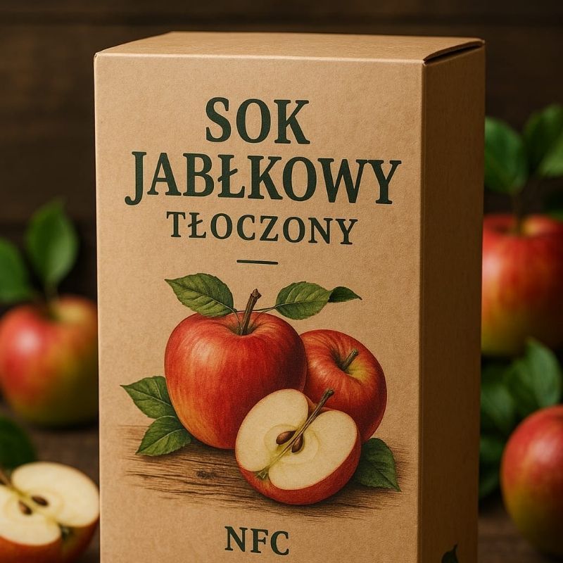 Sok jabłkowy NFC 5L.