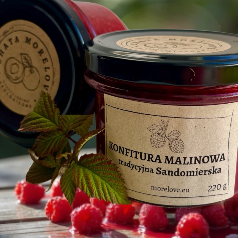 4x Konfitura malina tradycyjna🩷Sandomierska