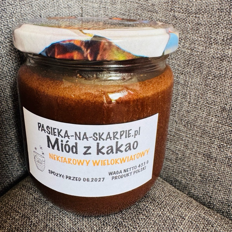 Miód leśny z kakao