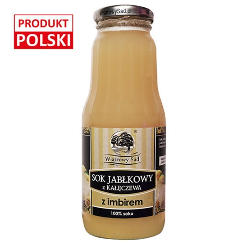 Sok jabłkowy z imbirem 300ml